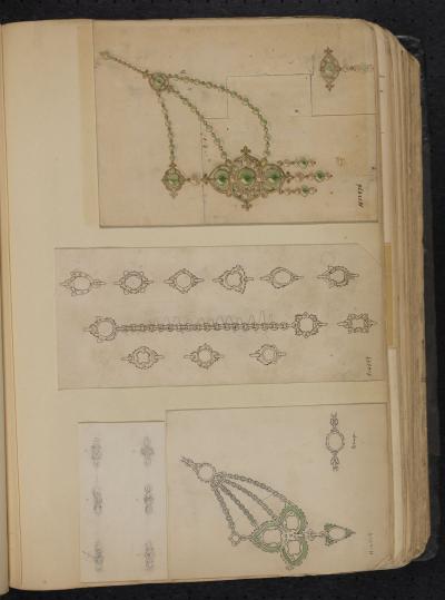  Marcus Co Marcus Co Plique jour Enamel and Peridot Necklace