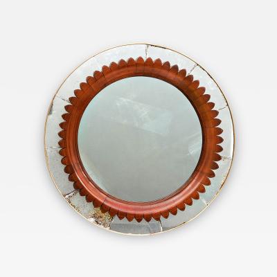  Marelli Cant 1930s Round Mirror by Marelli