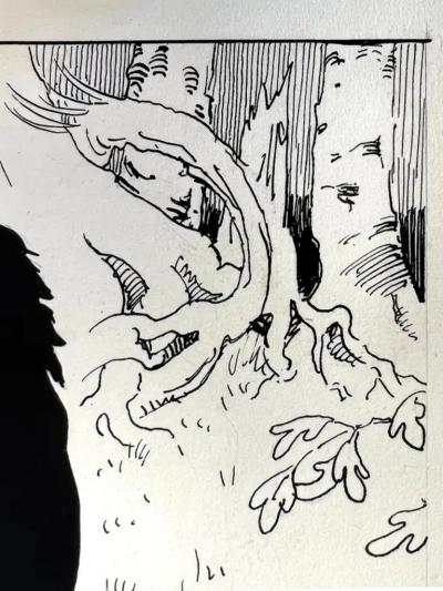  Margery Stocking Hart Tiger Lion Panther Wolf Bear Cat Predator Silhouette Illustration