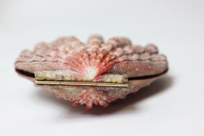  Marguerite Stix The Art of Marguerite Stix Book and 14K Gold Scallop Shell Box 1955