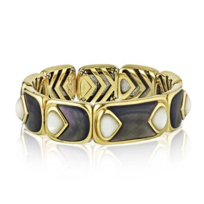  Marina B MARINA B 18K YELLOW GOLD EXPANDABLE CUFF BANGLE BRACELET