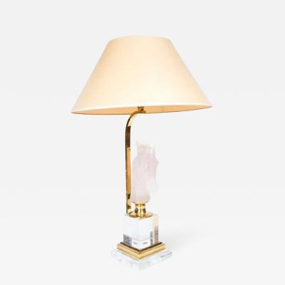  Mariner SA Horse Head Resin and Lucite Table Lamp