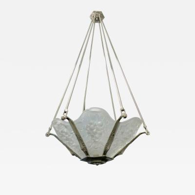  Marius Ernest Sabino French Art Deco Chandelier by Sabino LU161924749343