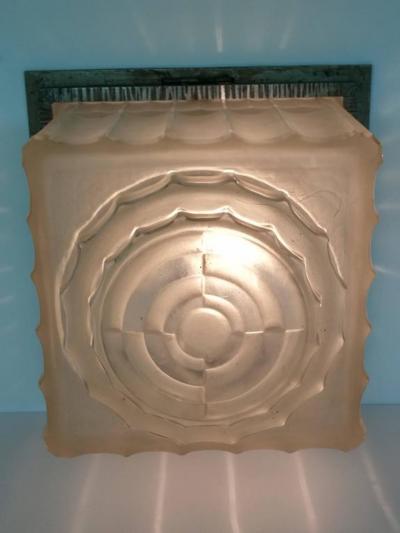  Marius Ernest Sabino French Art Deco Flush Mount Signed by Sabino LU161923563012