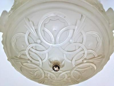  Marius Ernest Sabino French Art Deco Flush Mount by Sabino LU161924764933