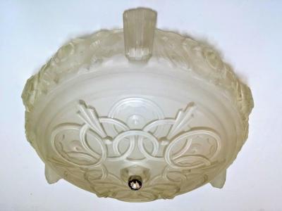  Marius Ernest Sabino French Art Deco Flush Mount by Sabino LU161924764933