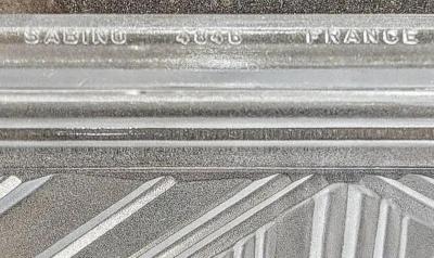  Marius Ernest Sabino French Art Deco Geometric Table Lamp Signed by Sabino pair available 