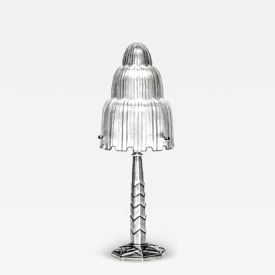  Marius Ernest Sabino French Art Deco Lamp Signed by Sabino