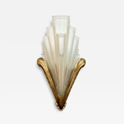  Marius Ernest Sabino French Art Deco Wall Sconces by Sabino LU161924764533