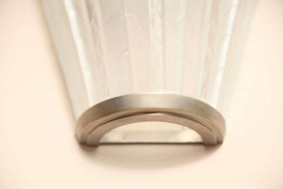  Marius Ernest Sabino Pair of Art Deco Wall Sconces by Sabino