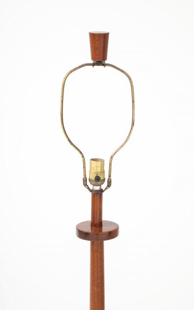  Marshall Studios Martz Marshall Studios Ceramic Tile And Walnut Floor Lamp