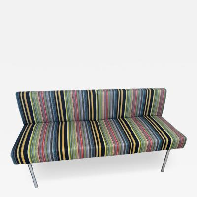  Martin Brattrud Co Martin Brattrud Upholstered Bench near new condition 21st century