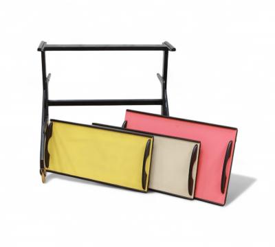 Martin Eisler Carlo Hauner Bar Cart in Hardwood by Carlo Hauner Martin Eisler Lot 229
