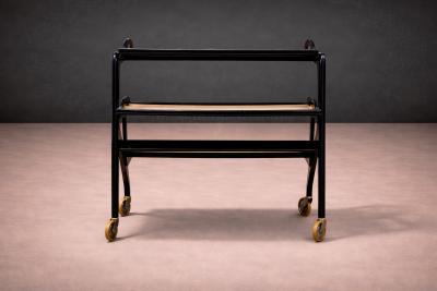  Martin Eisler Carlo Hauner Bar Cart in Hardwood by Carlo Hauner Martin Eisler for Moveis Artesanal
