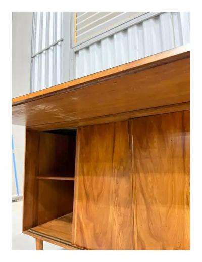  Martin Eisler Carlo Hauner Brazilian Modern Sideboard in Caviuna Wood by Carlo Hauner Martin Eisler 1950