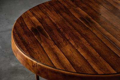  Martin Eisler Carlo Hauner Expandable Caviuna Dining Table by Hauner Eisler Brazil circa 1955