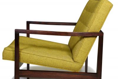  Martin Eisler Carlo Hauner Martin Eisler Carlo Hauner Mid Century Brazilian Rosewood Lounge Chair Brazil