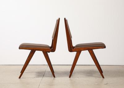  Martin Eisler Carlo Hauner Rare Dining Chairs by Martin Eisler