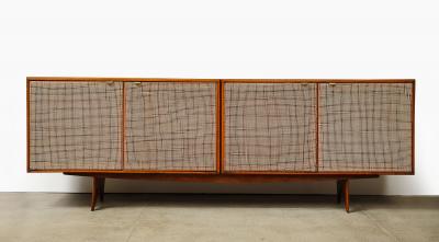  Martin Eisler Carlo Hauner Rare Four Door Sideboard by Martin Eisler Carlo Hauner