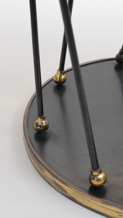  Martin Et Guenier Fine French 1940s Adjustable Occasional Side Table by Martin et Guenier