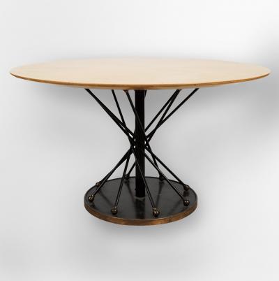  Martin Et Guenier Rare adjustable centre side table