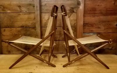  Maruni Studio Maruni Style Lounge Chairs Japan 1960s