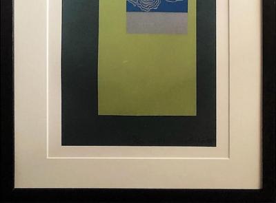  Mashiko Japanese Abstract Expressionist Serigraphs Signed Numbered Mashiko