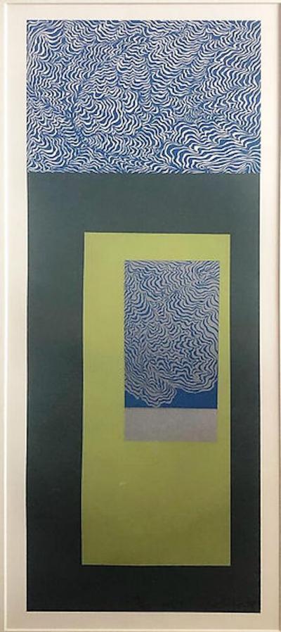  Mashiko Japanese Abstract Expressionist Serigraphs Signed Numbered Mashiko