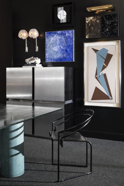  Massimo and Lella Vignelli Lella and Massimo Vignelli Serenissimo table for Acerbis Italy 1984