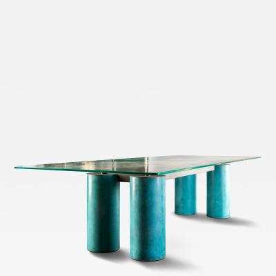  Massimo and Lella Vignelli Lella and Massimo Vignelli Serenissimo table for Acerbis Italy 1984