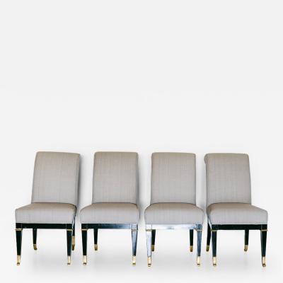  Mastercraft A Set of Four Mastercraft designed Dining Chairs 1970s