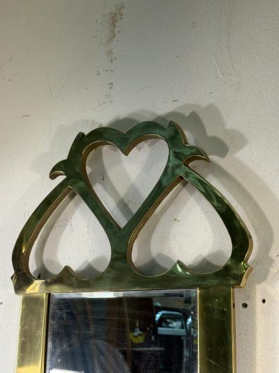  Mastercraft BRASS MODERNIST PAIR OF MIRRORS BY MASTERCRAFT