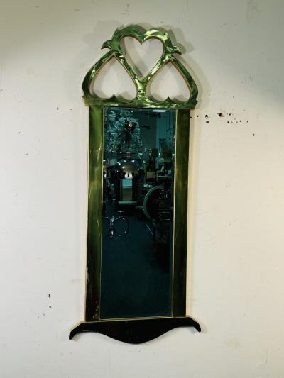  Mastercraft BRASS MODERNIST PAIR OF MIRRORS BY MASTERCRAFT