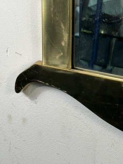  Mastercraft BRASS MODERNIST PAIR OF MIRRORS BY MASTERCRAFT