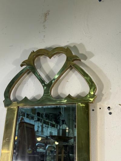  Mastercraft BRASS MODERNIST PAIR OF MIRRORS BY MASTERCRAFT