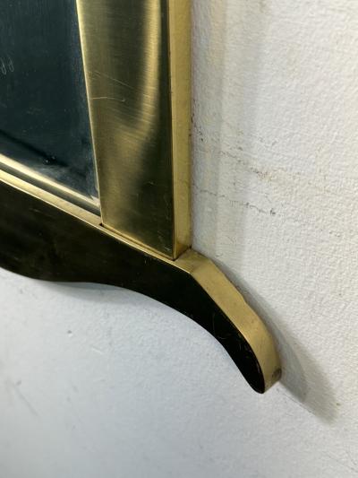  Mastercraft BRASS MODERNIST PAIR OF MIRRORS BY MASTERCRAFT