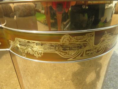  Mastercraft Gorgeous Mastercraft Brass Trefoil Cocktail Coffee Table Bernharde Rohne