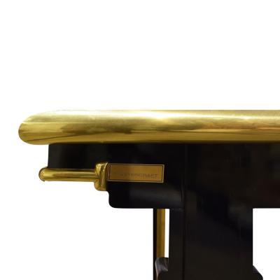  Mastercraft Mastercraft Exceptional Greek Key Console 1960s Signed 