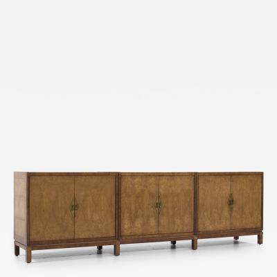  Mastercraft Mastercraft Mid Century Burlwood Credenza