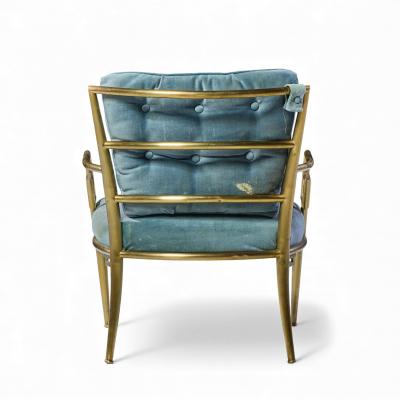  Mastercraft Mastercraft Mid Century Greek Key Chairs Pair