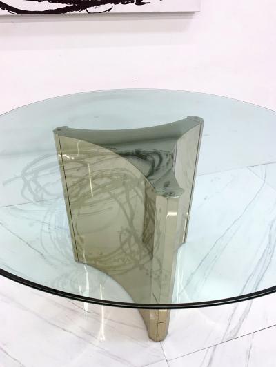  Mastercraft Mastercraft Trilobi Dining Table Brass 1970s