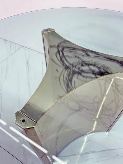  Mastercraft Mastercraft Trilobi Dining Table Brass 1970s