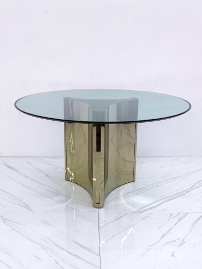  Mastercraft Mastercraft Trilobi Dining Table Brass 1970s