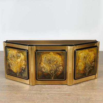  Mastercraft Mid Century Modern Mastercraft Tree of Life Console or Sideboard