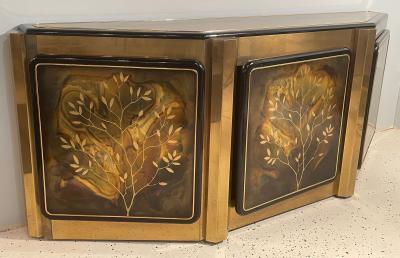  Mastercraft Mid Century Modern Mastercraft Tree of Life Console or Sideboard