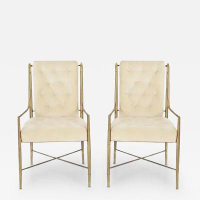  Mastercraft Set of Four Mastercraft Imperial Armchairs