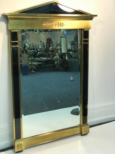  Mastercraft Stunning Mastercraft Mirror Empire Style Brass with Resin Accents