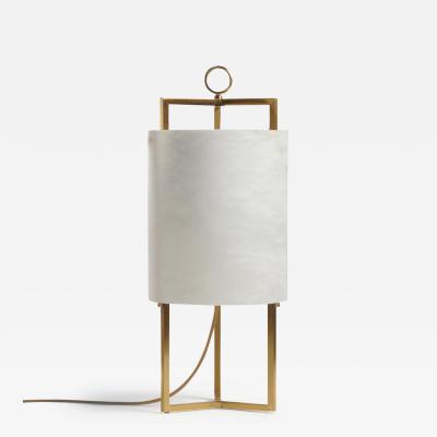  Matlight Milano Essential Italian Alabaster Lantern with satin brass structure