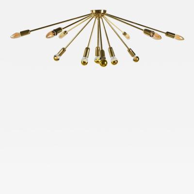  Matlight Milano Italian Mid Century Style Chandelier Half Sputnik 