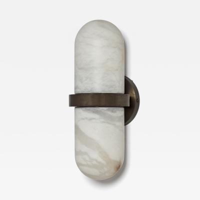  Matlight Milano Minimalist Italian Alabaster Wall Sconce Pill by Droulers Architecture